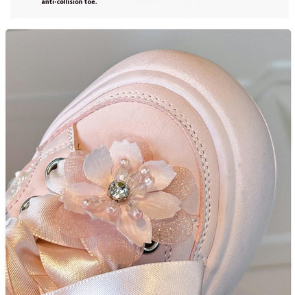 Toddler Girls Sparkle Flashing Sneakers Non Slip Walking Shoes for Kids