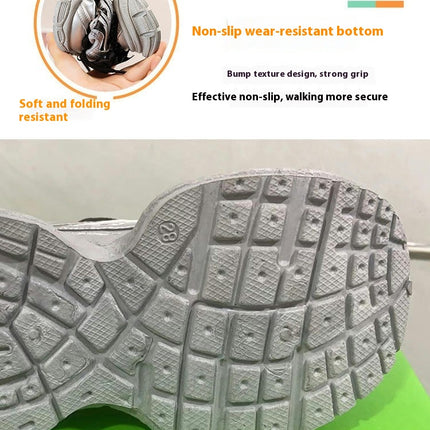 Toddler Breathable Sneakers for Girls Lightweight Faux Leather Sneakers Kids