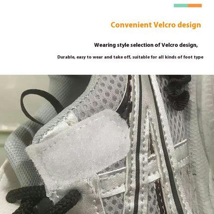 Toddler Breathable Sneakers for Girls Lightweight Faux Leather Sneakers Kids