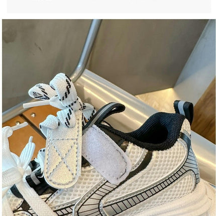Kids Girls Running Shoes Lightweight Non Slip Comfortable Sneakers