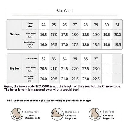 Kids Sneakers Casual Girls Sports Faux Leather Soft Soled Sneakers