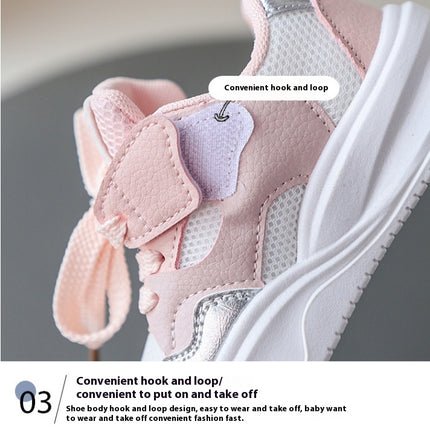 Kids Sneakers Boys Faux Leather Lightweight Tennis Athletic Running Sneakers