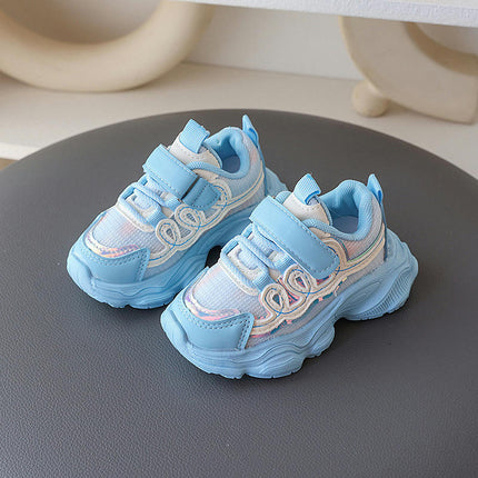 Little Girls Sneakers for Faux Leather Tennis Running Athletic Shoes