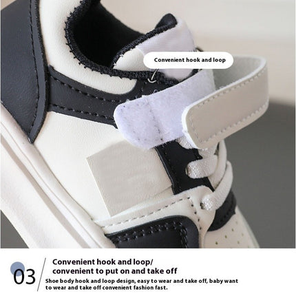 Children Walking Sneaker Fashion Girls Faux Leather Sneakers