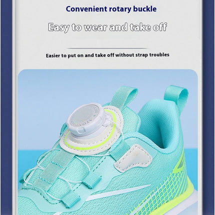 Kids Sneakers Little Boys Breathable Lightweight Running Sneakers
