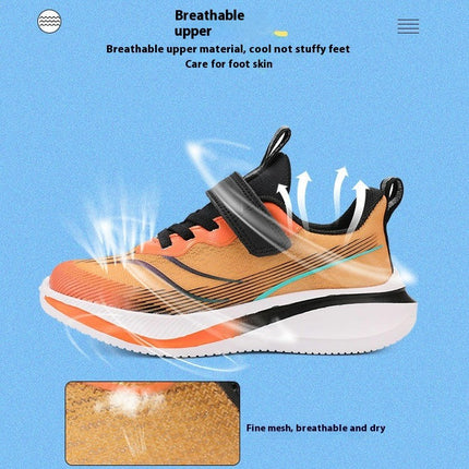 Little Boys Sneakers Breathable Lightweight Running Sneakers