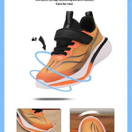 Little Boys Sneakers Breathable Lightweight Running Sneakers