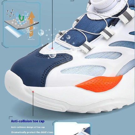Boys Shoes Running Lightweight Breathable Sneakers for Little Kids