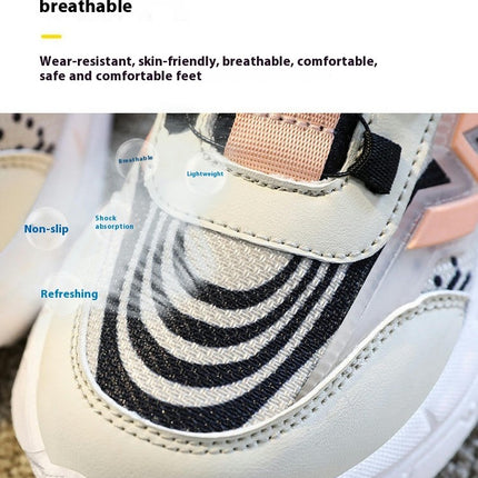 Kids Boys Sneakers Lightweight Athletic Casual Running Sneakers