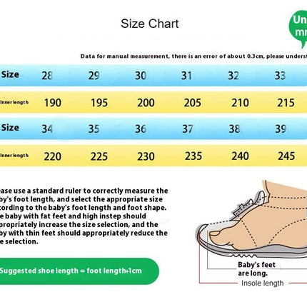 Kids Boy Fashion Lightweight Breathable Sport Sneakers for Walking