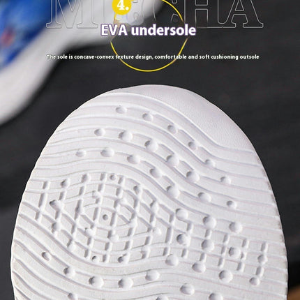 Kids Boy Fashion Lightweight Breathable Sport Sneakers for Walking