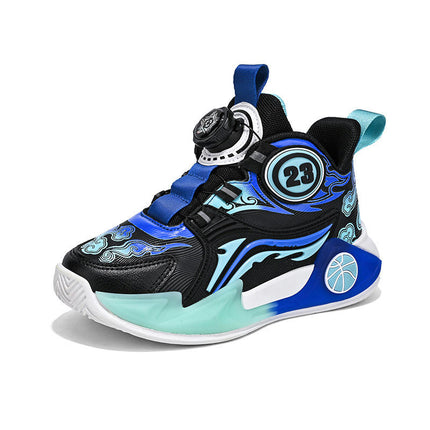 Boys Kids Basketball Sneakers Trainers Comfort High Top Sneakers