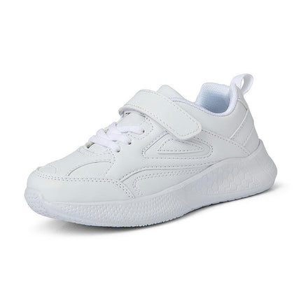 Boy Running Primary School Students Faux Leather Casual Sneakers