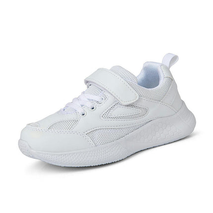 Boy Running Primary School Students Faux Leather Casual Sneakers