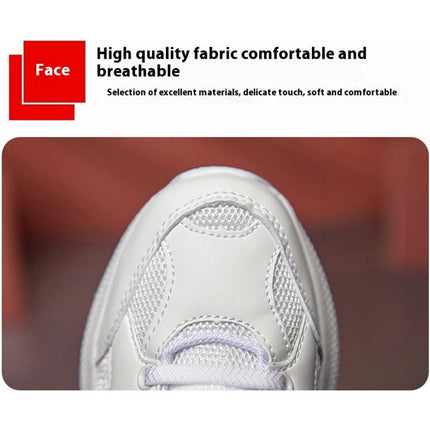 Boy Running Primary School Students Faux Leather Casual Sneakers