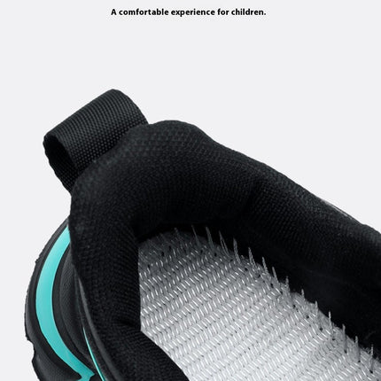 Kids Running Sneakers Boys Tennis Cushion Faux Leather Sneakers