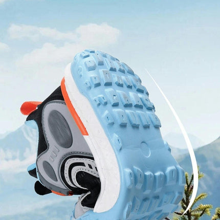 Boy Fashion Sneakers Outdoor Anti Slip Faux Leather Sneakers