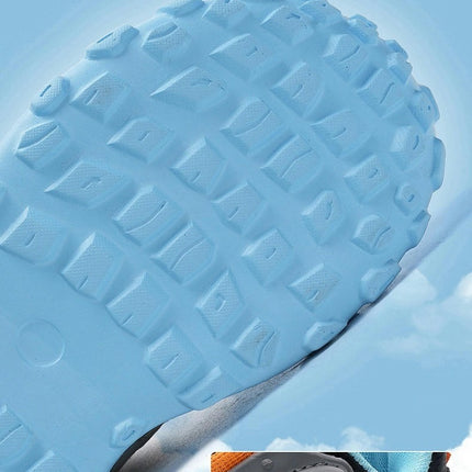 Boy Fashion Sneakers Outdoor Anti Slip Faux Leather Sneakers