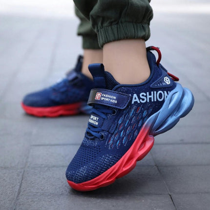 Little Boy Basketball Sneaker Lightweight Kids Casual Sneakers