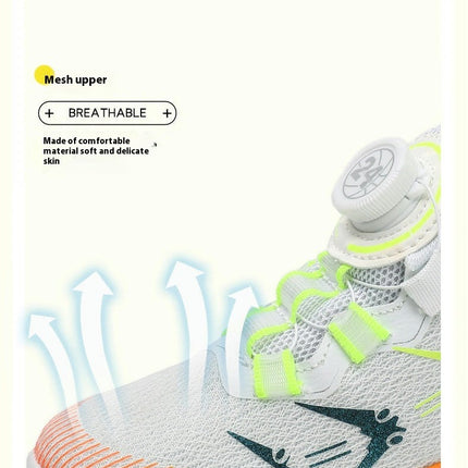 Little Boy Running Sneakers Comfort Lightweight Outdoor Sneakers