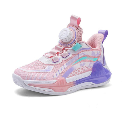 Kids Lightweight Basketball Sneakers Boys Casual Running Sneaker