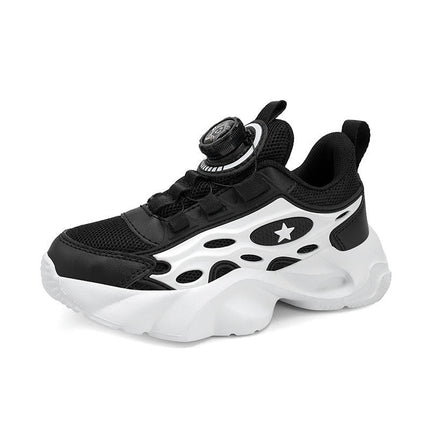 Kids Lightweight Running Sneakers Boy Fashion Outdoor Sneakers