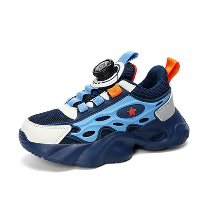 Kids Lightweight Running Sneakers Boy Fashion Outdoor Sneakers