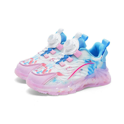 Little Boys Faux Leather Kids Fashion Non Slip Basketball Sneakers