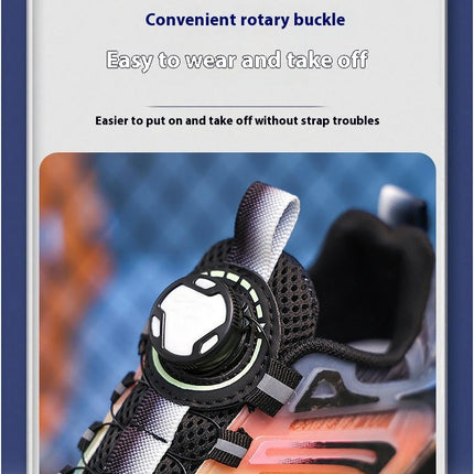 Children Boys Running Chunky Sneakers Fashion Outdoor Sneakers