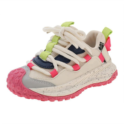 Kids Boy Fashion Comfortable Faux Leather Sneakers for Outdoor