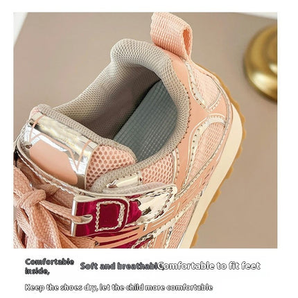 Boys Tennis Sneakers for Kids Faux Leather Athletic Running Sneakers