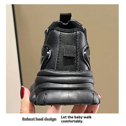 Kids Boys Chunky Walking Sneakers Running Comfortable Sneakers