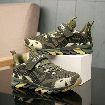 Little Sneakers for Boys Running Breathable Outdoor Sneakers