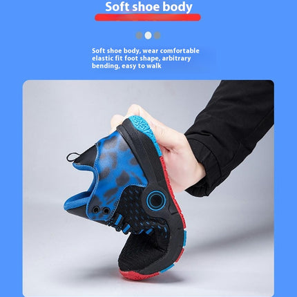 Kids Basketball Sneakers Fashion Faux Leather Sneakers for Boys