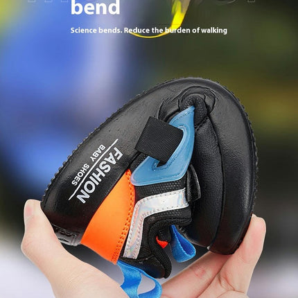 Boys Tennis Sneakers Casual Kids Athletic Faux Leather Sneakers