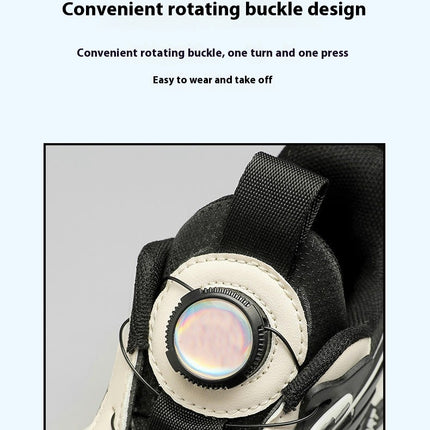 Kids Running Anti Slip Fashion Faux Leather Sneakers for Boys