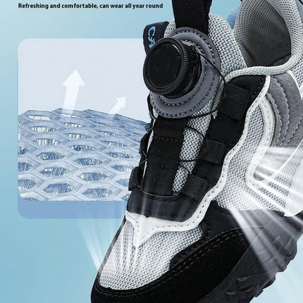 Children Running Shoes Lightweight Boys Walking Casual Sneakers