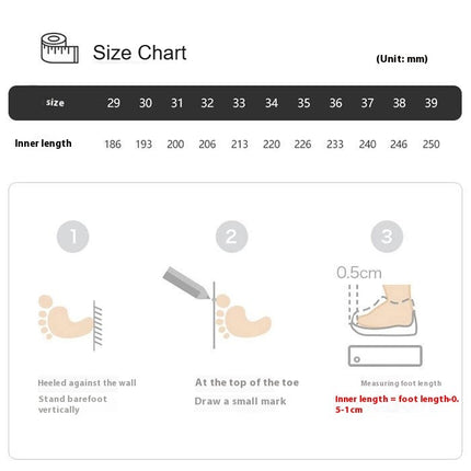 Children Running Shoes Lightweight Boys Walking Casual Sneakers