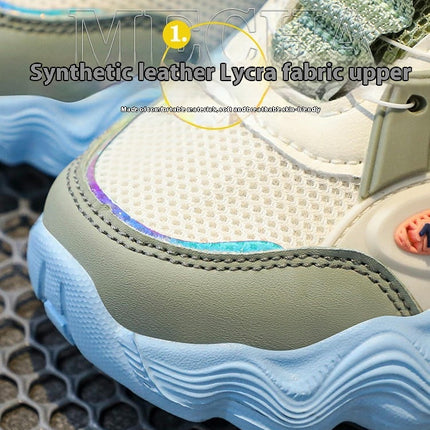 Kids Sneakers Boys Faux Leather Casual Athletic Running Sneakers