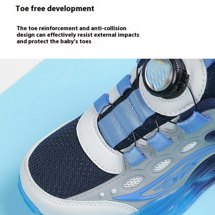 Little Boys Running Sneakers Kids Lightweight Walking Sneakers
