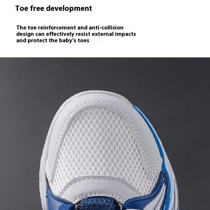 Boys Sneakers Basketball Lightweight Kids Faux Leather Sneakers