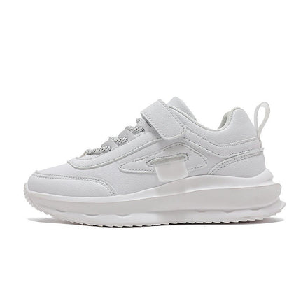 Boys Walking Sneakers Lightweight Breathable Faux Leather Sneakers