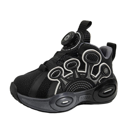 Boys Sneakers Kids Faux Leather Breathable Lightweight Sneakers