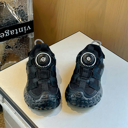Kids Boys Breathable Running Shoes Lightweight Athletic Sneakers