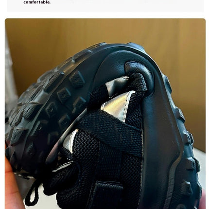 Kids Boys Breathable Running Shoes Lightweight Athletic Sneakers