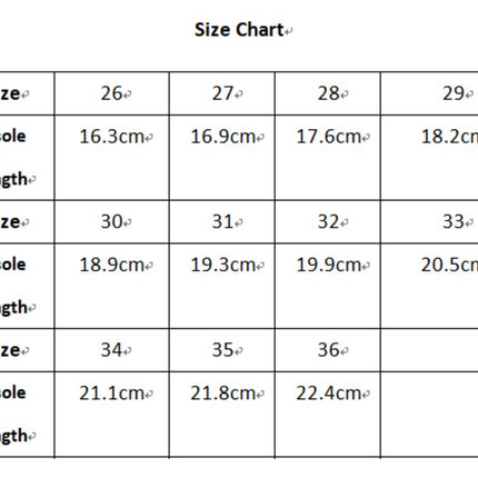 Girls Fashion Children Thick Sole Non Slip Lightweight Sneakers