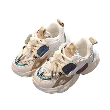 Kids Running Shoes Little Boys Wide Toe Comfortable Sneakers