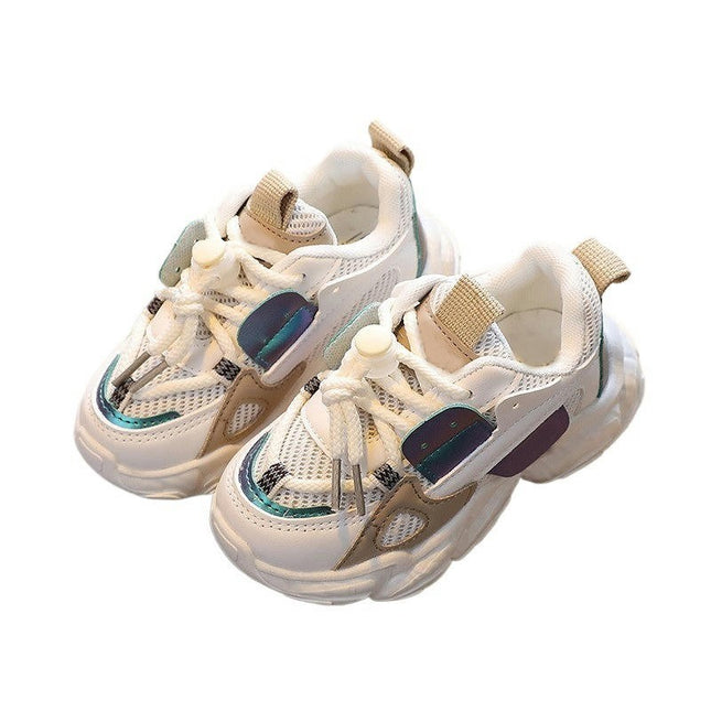 Kids Running Shoes Little Boys Wide Toe Comfortable Sneakers