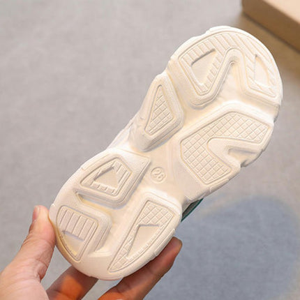 Kids Running Shoes Little Boys Wide Toe Comfortable Sneakers