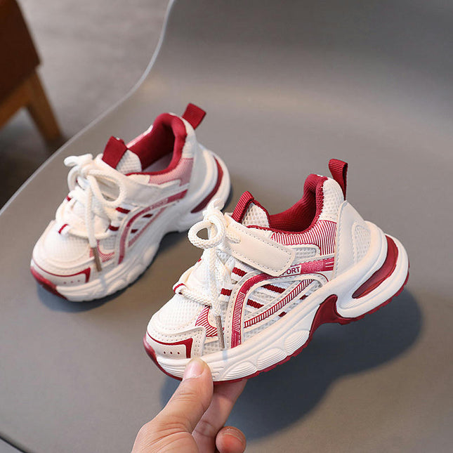 Toddler Boys Lightweight Breathable Running Fashion Sneakers